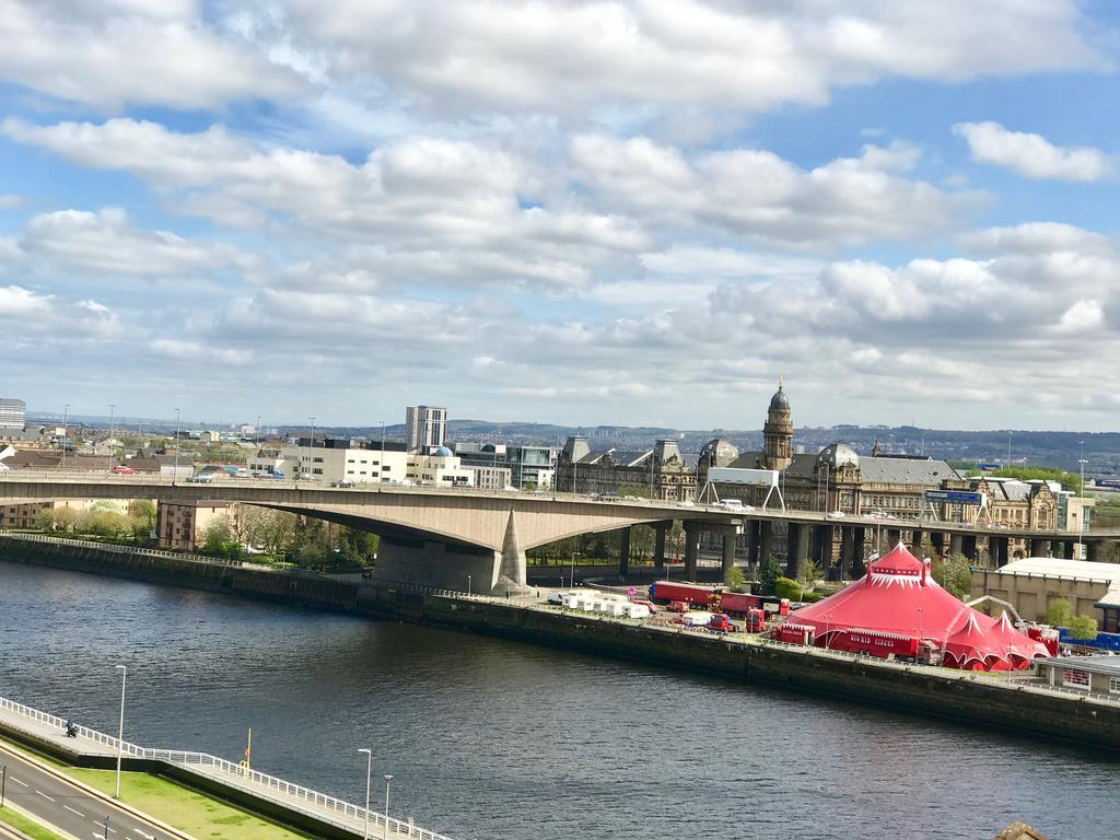 The Heights - River And City View Daire Glasgow Dış mekan fotoğraf